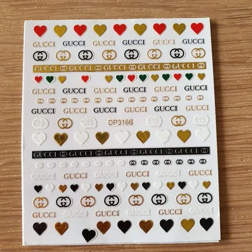 1 grande carte stickers logos marque de luxe (479.5833)