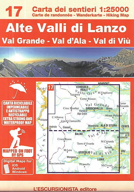 17 ALTE VALLI DI LANZO 1 25 000