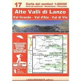 17 ALTE VALLI DI LANZO 1 25 000