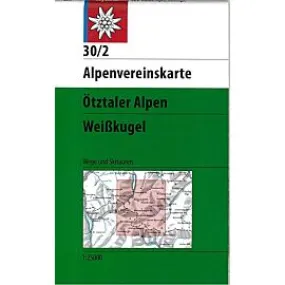 30 2 OZTALER ALPEN WEISSKUGEL 1 25 000