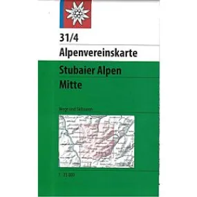 31 4 STUBAIER ALPEN MITTE 1 25 000