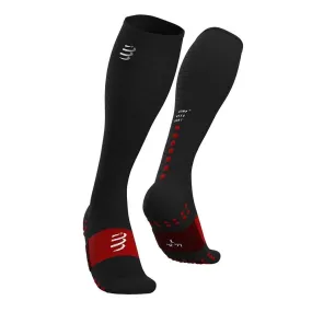 Accessoires running Compressport | Chaussettes de récupération Compressport Full Socks Recovery Black unisexe | SU00006B-990