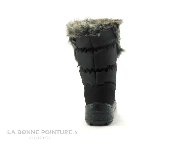 Achat chaussures Feel'In Femme Botte Pluie Neige, vente Botte neige Femme FYLIS noir avec fourrure