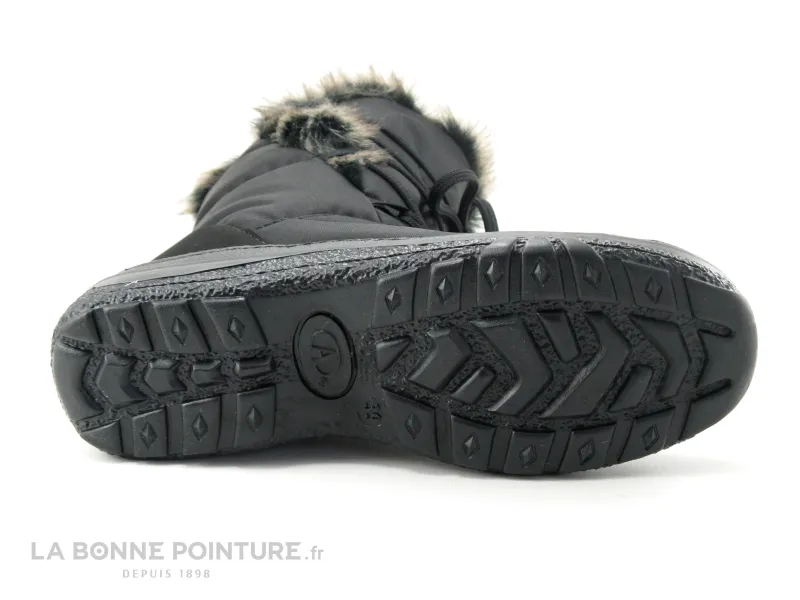 Achat chaussures Feel'In Femme Botte Pluie Neige, vente Botte neige Femme FYLIS noir avec fourrure