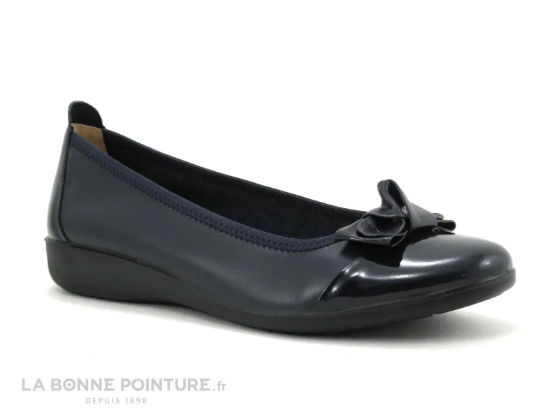 Achat chaussures Inéa Femme Ballerine, vente Inea CAMELIA Marine - Ballerine souple femme bleu marine