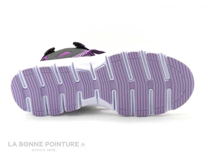 Achat chaussures LICO Femme Entre-doigts, vente Lico LAGOS Lilas Gris - Sandale Femme avec entre-doigts