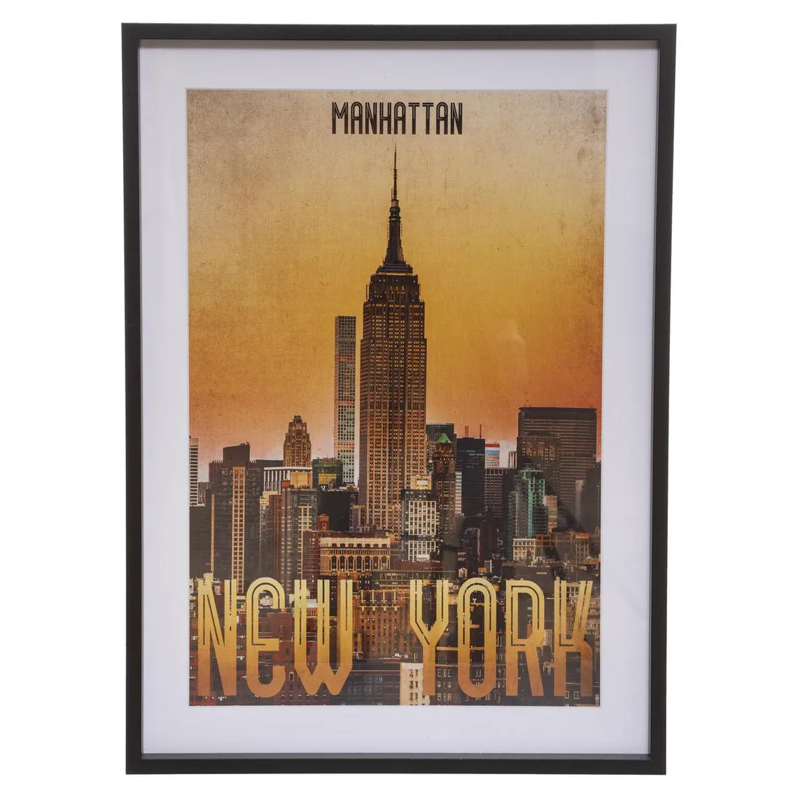 Affiche cadre 52x72cm en panneau de bois MDF | 3 Suisses