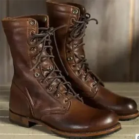 Aiah | Bottes Hautes D'hiver Pour Femmes |  Lacets