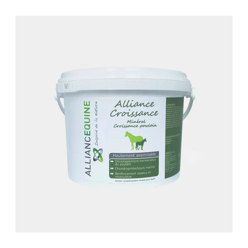 ALLIANCE ÉQUINE - Complément minéral Alliance Croissance
