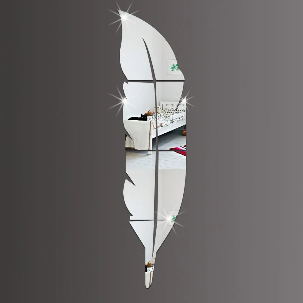 Autocollants muraux effet miroir