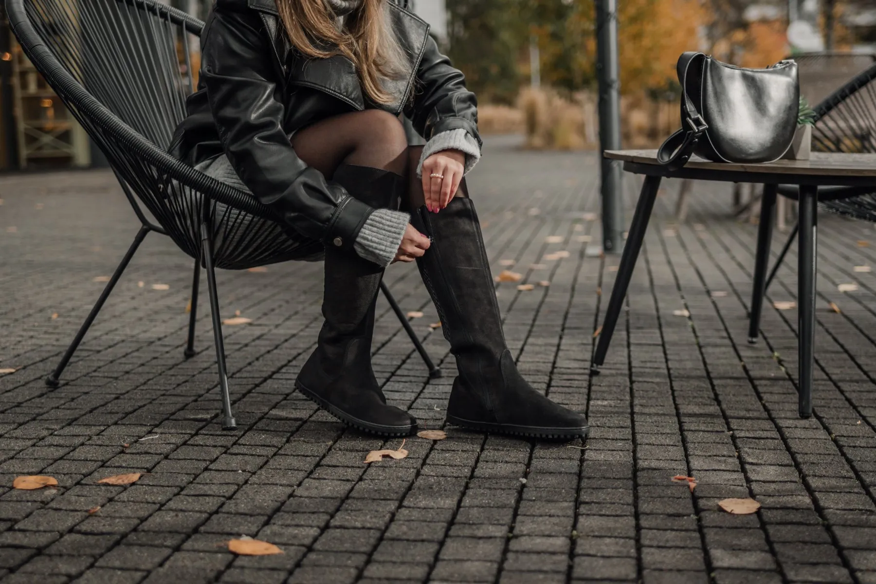 Barefoot bottes d'hiver Be Lenka Charlotte - Matt Black