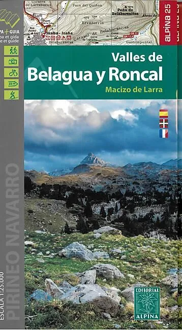 BELAGUA Y RONCAL ECHELLE 1 25 000