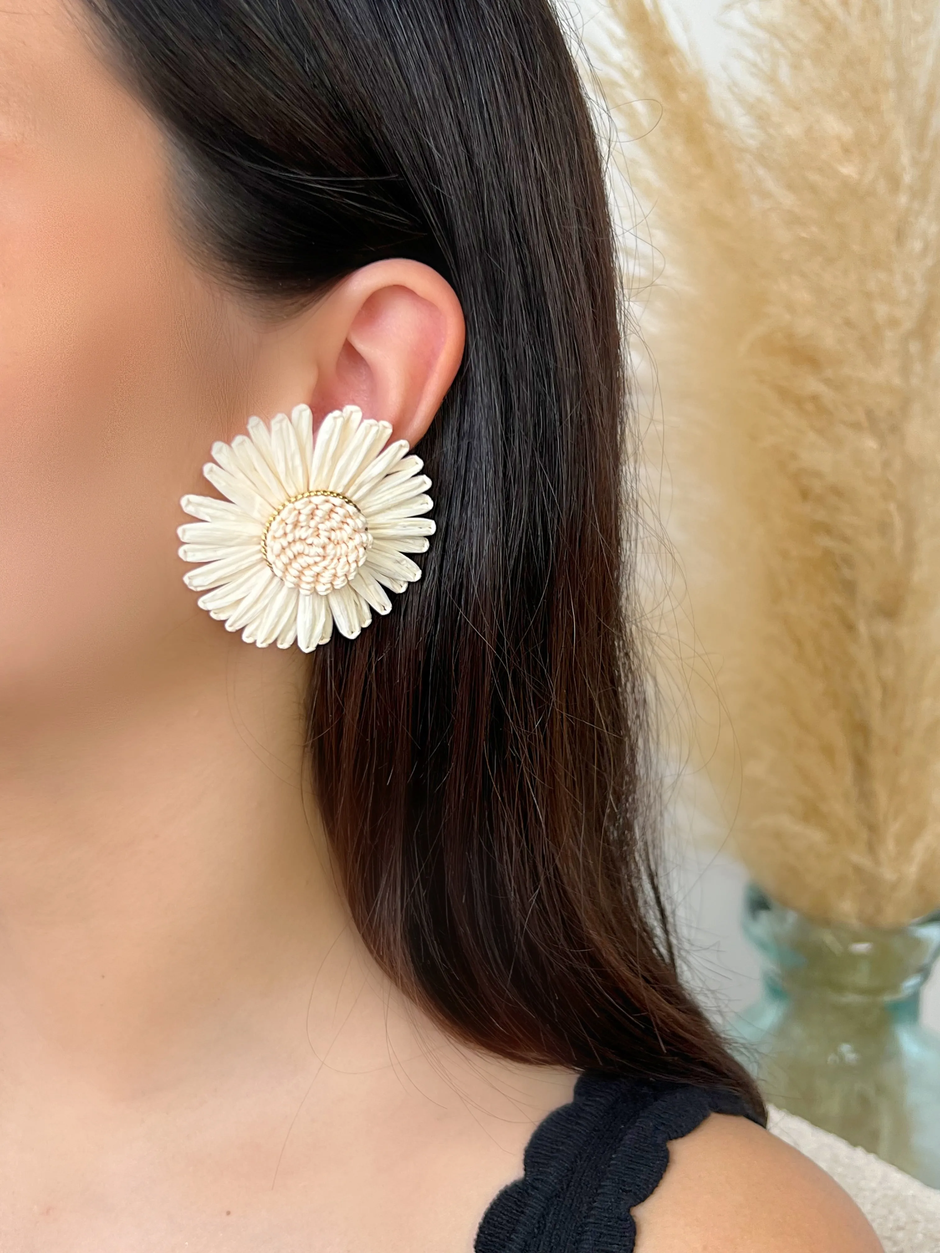 Boucles d'oreilles fleur : Flia