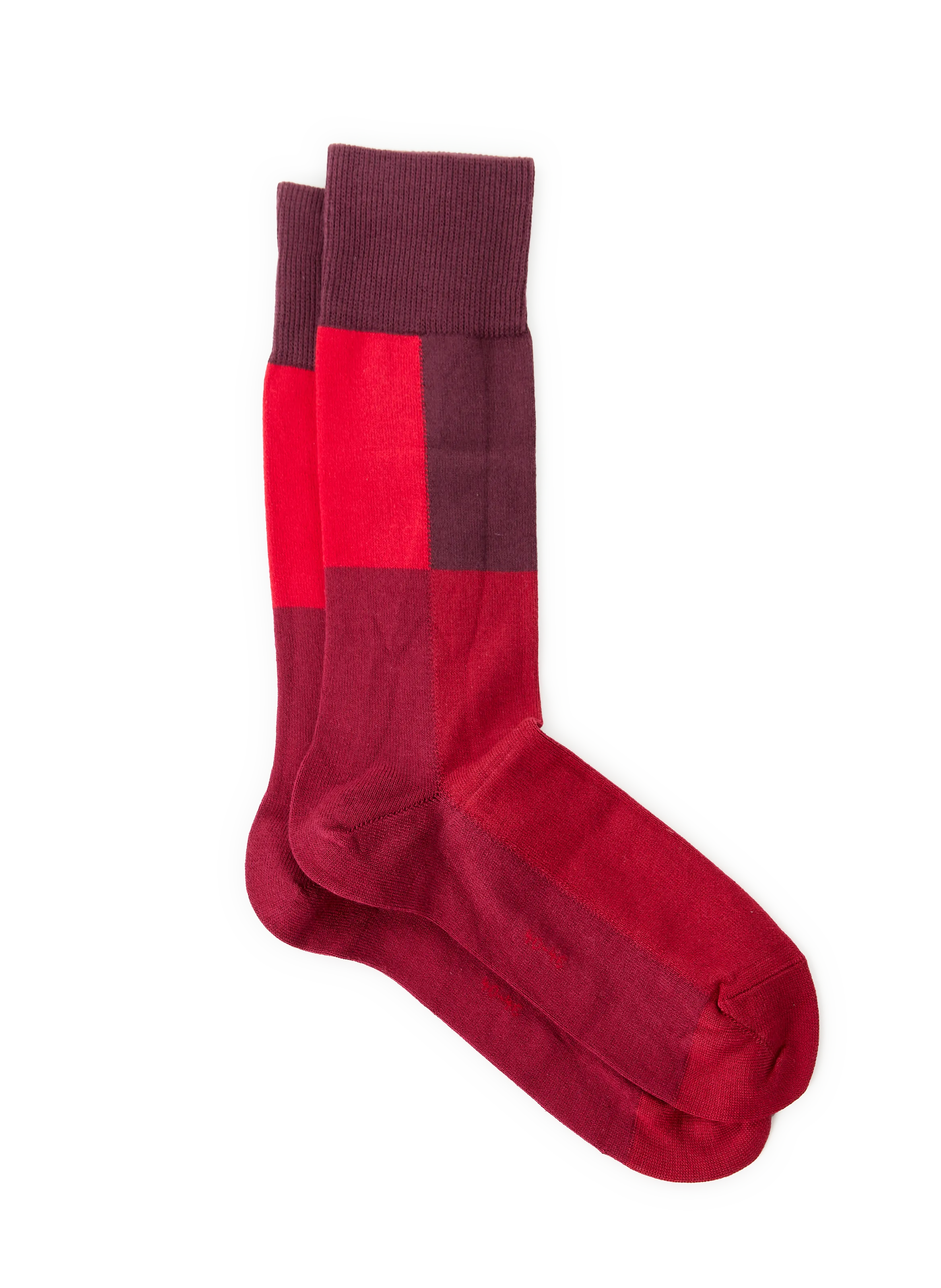 BURLINGTON  Chaussettes en coton  - Rouge
