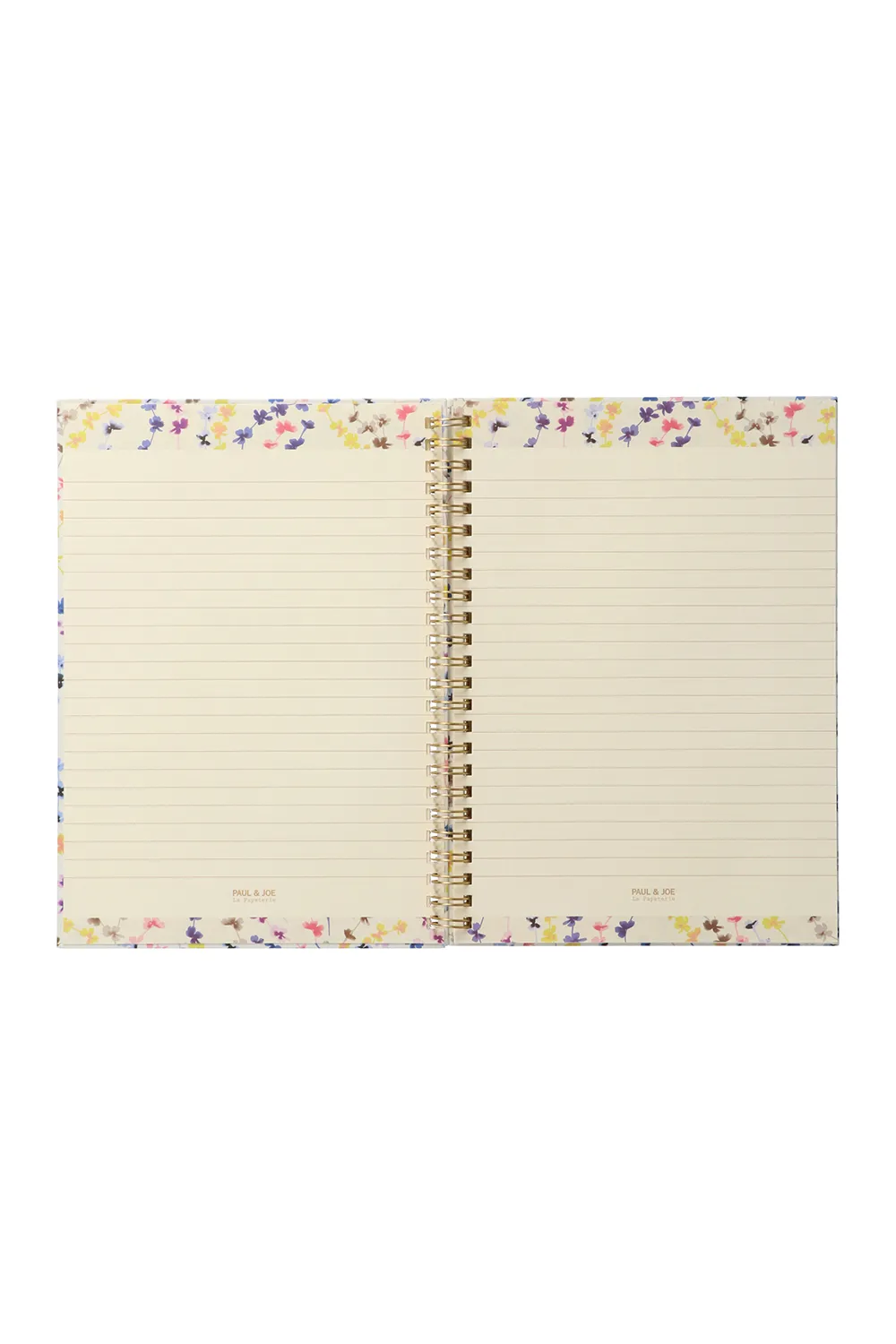 Carnet A5 motif fleurs multicolores