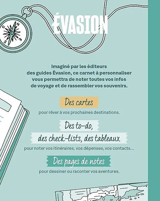 CARNET DE VOYAGE EVASION