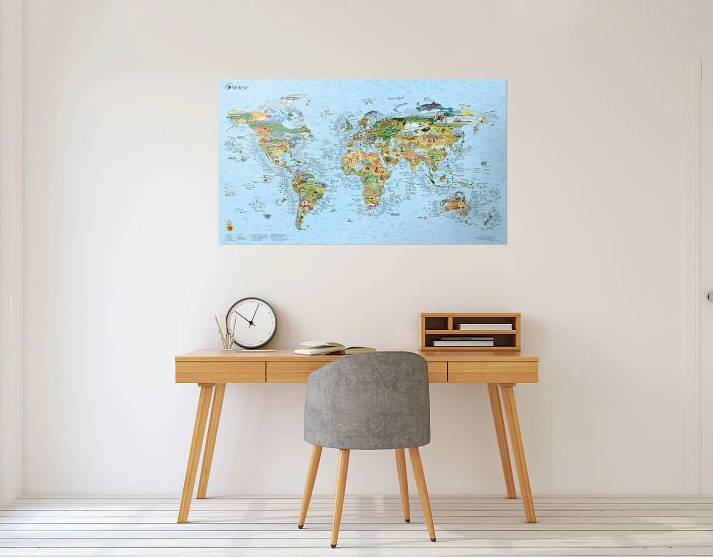 Carte Surf Trip Monde