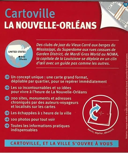 CARTOVILLE LA NOUVELLE ORLEANS