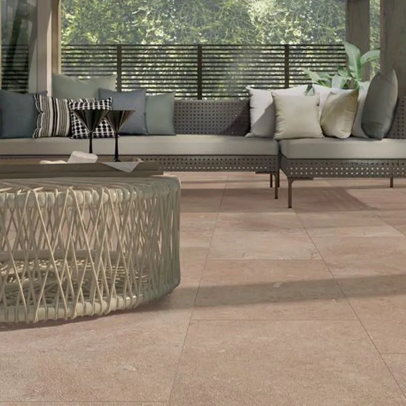Casalgrande Padana Chalon Beige Grip 30x60 cm 1791606 | Carrelage d’extérieur imitation pierre 
