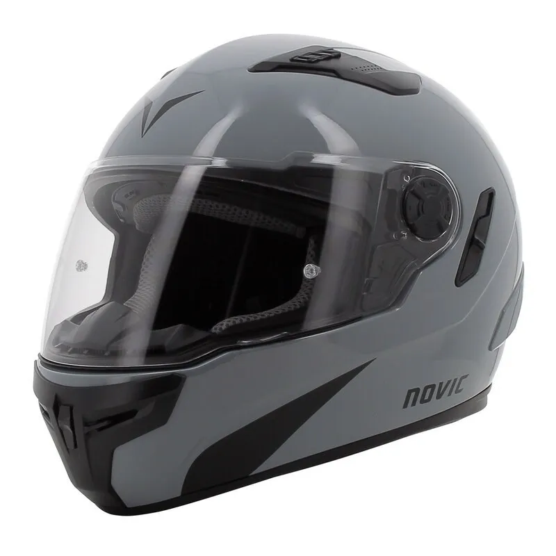 Casque NOVIC Rever - gris - piecemotoquad