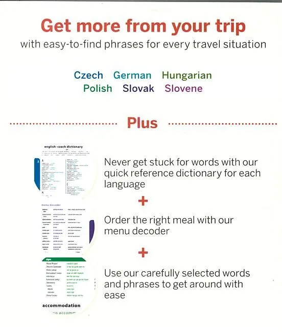 CENTRAL EUROPE PHRASEBOOK