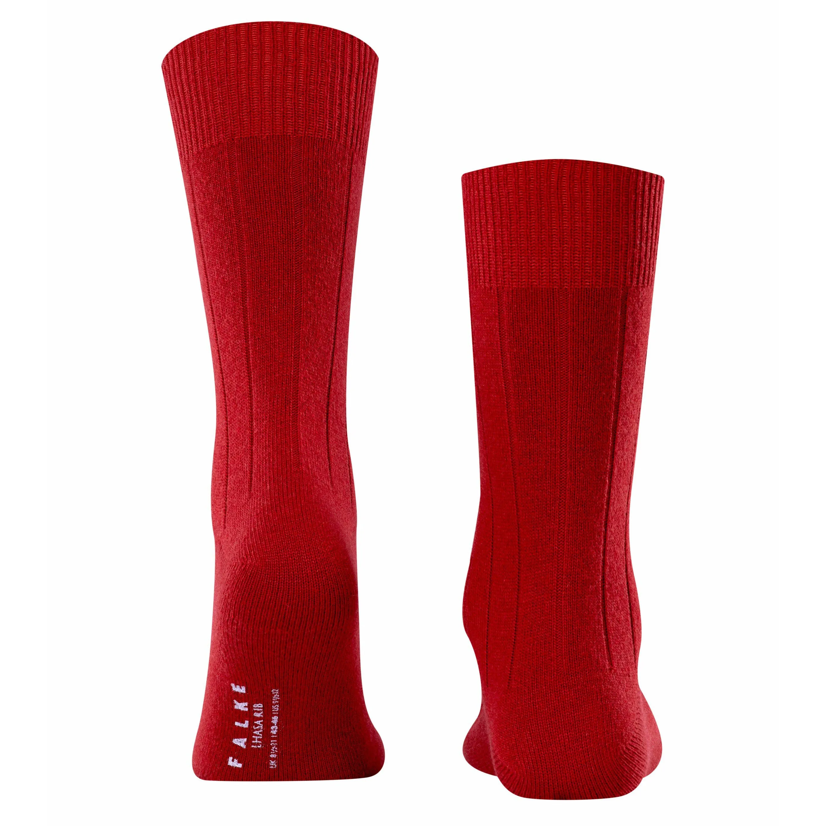 Chaussettes Lhasa Rib - chili - FALKE : vente chaussettes pour homm...