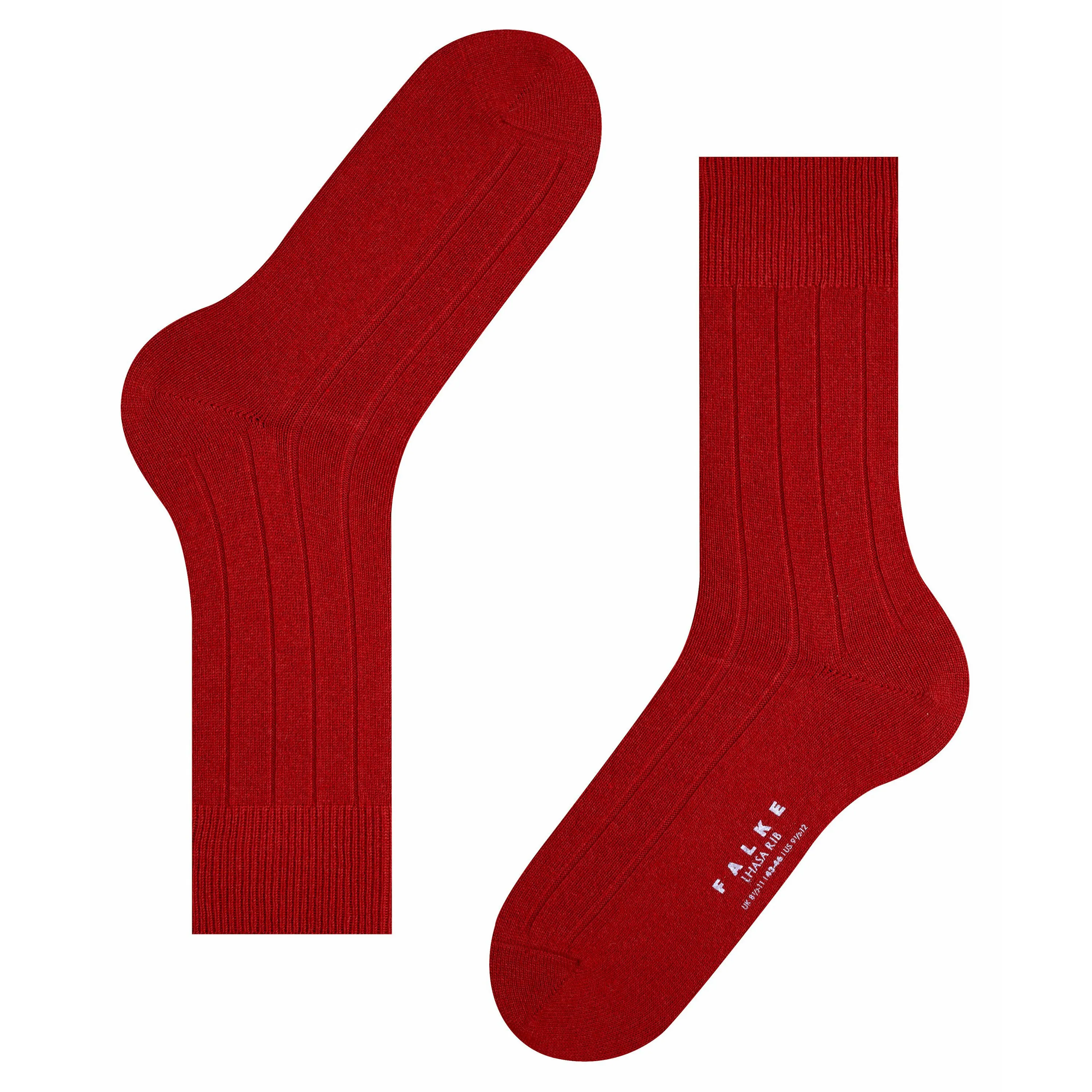 Chaussettes Lhasa Rib - chili - FALKE : vente chaussettes pour homm...