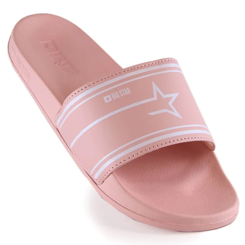 Chaussons de sport roses pour femme Big Star MM274708