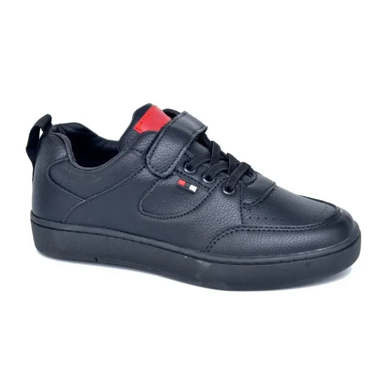 Chaussures Cuir Noir Enfant - Tailles 31 à 36 - ENF480