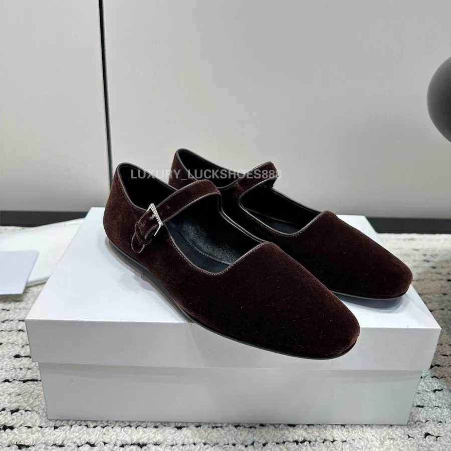 Chaussures De Sandale De Qualité Supérieure Mary Jane Ballet Flats Chaussures Avec Des Chaussures De Robe De Sangle Loafers Pour