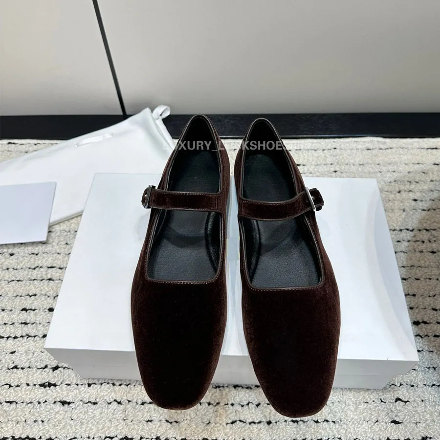 Chaussures De Sandale De Qualité Supérieure Mary Jane Ballet Flats Chaussures Avec Des Chaussures De Robe De Sangle Loafers Pour