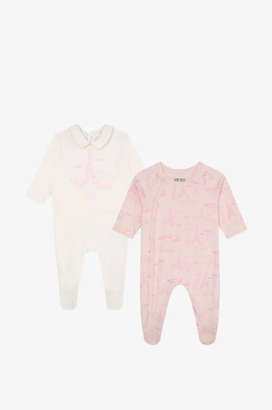 Coffret de deux pyjamas en coton bébé Daily mini Iconics