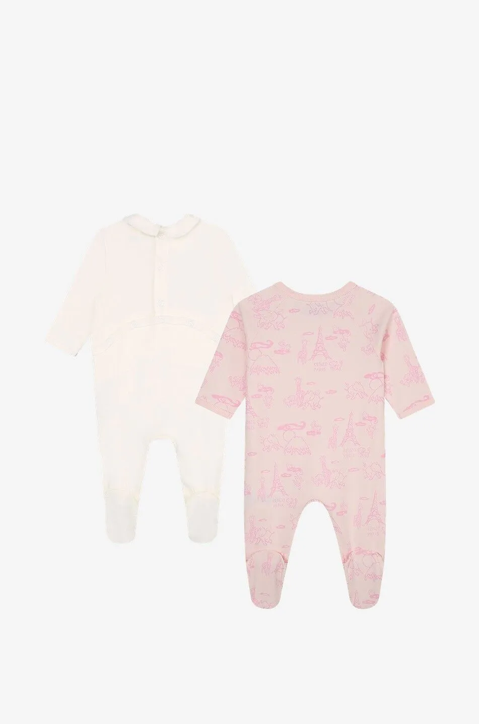 Coffret de deux pyjamas en coton bébé Daily mini Iconics