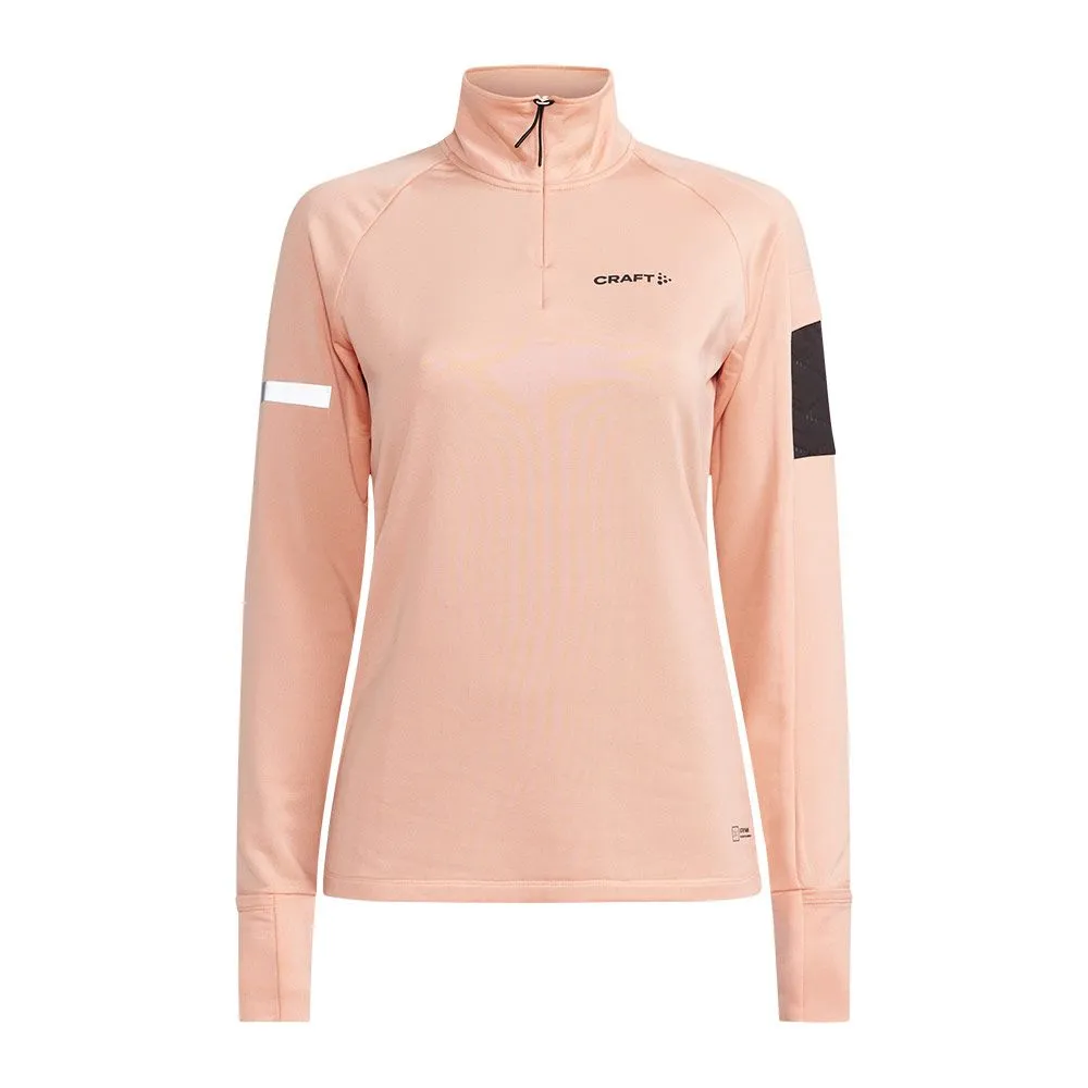 CRAFT Adv Subz Ls 2 Rose - Maillots à Manches Longues de Running Femme