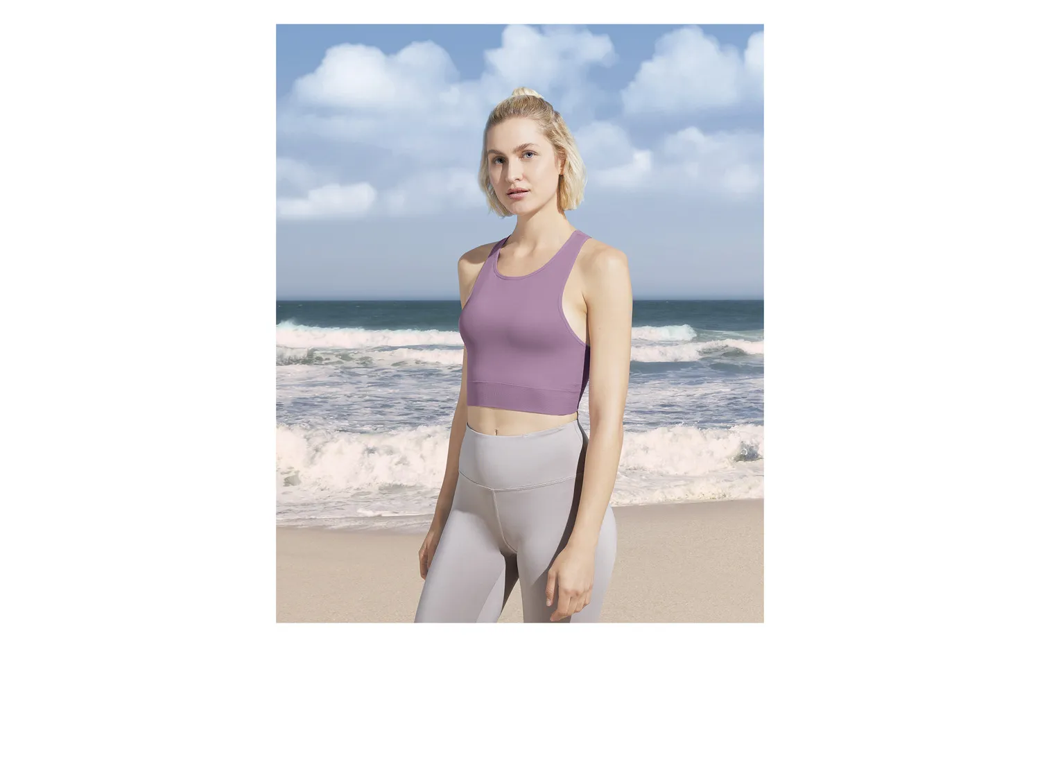 CRIVIT Brassière de sport femme