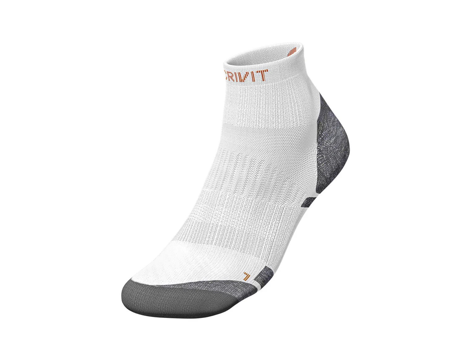 CRIVIT Lot de 2 paires de chaussettes de course homme