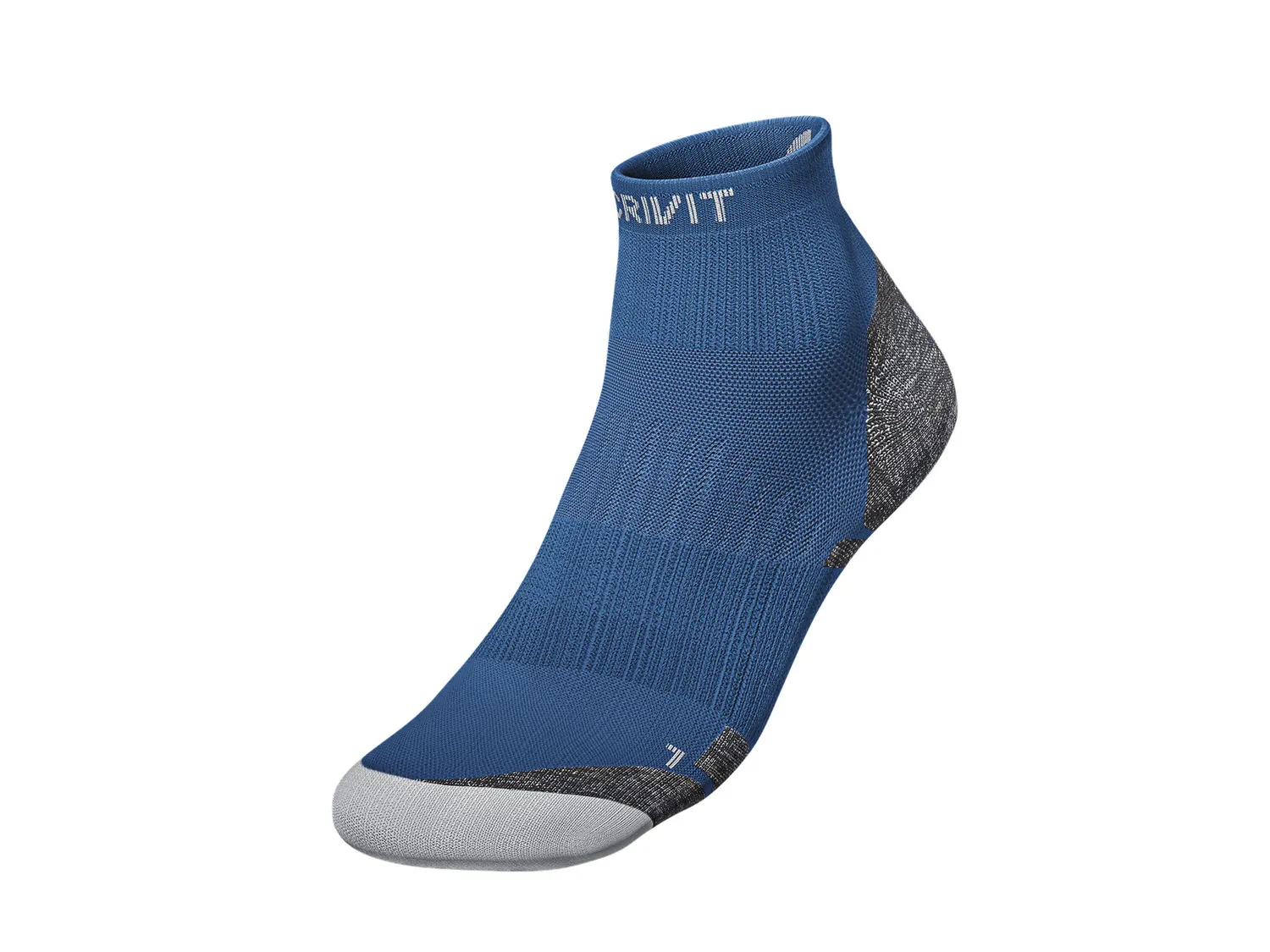 CRIVIT Lot de 2 paires de chaussettes de course homme