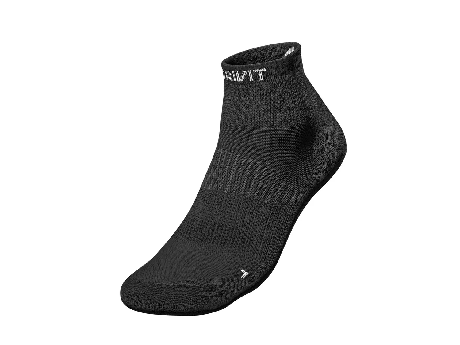 CRIVIT Lot de 2 paires de chaussettes de course homme