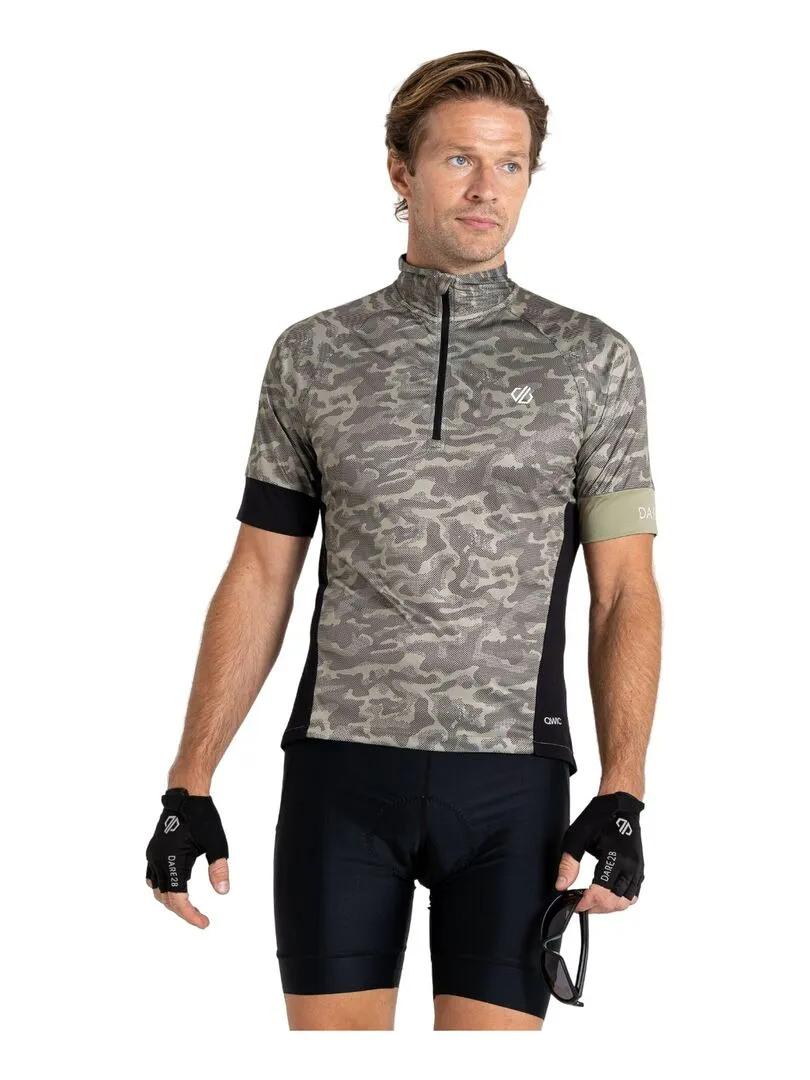 Dare 2B - Maillot de cyclisme STAY THE COURSE - Kaki