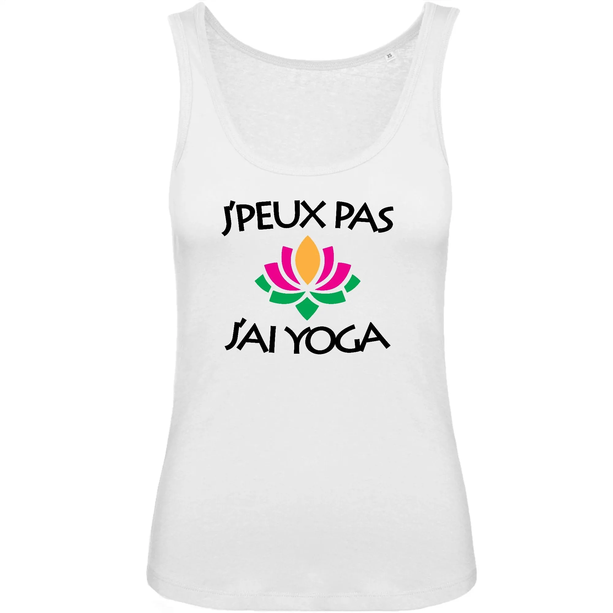 Débardeur Femme J'peux pas j'ai yoga