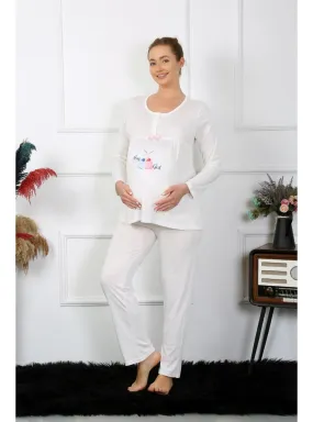 Ecru - Maternity Pyjamas