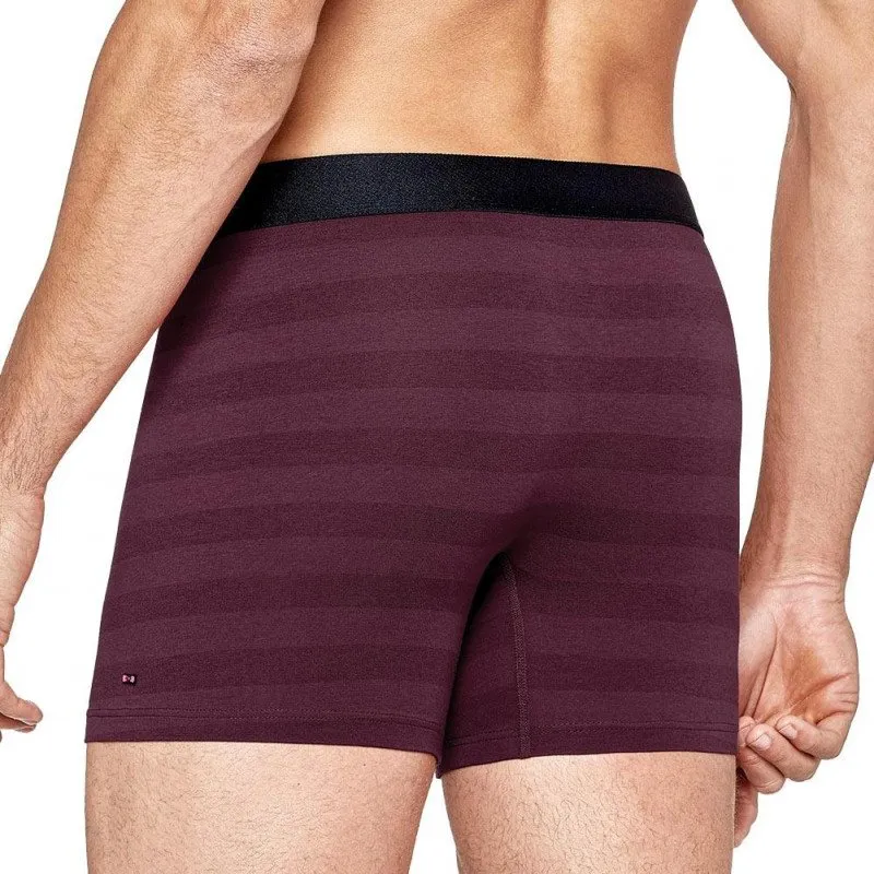 EDEN PARK Boxer Homme Coton Modal RAYLARG Bordeaux