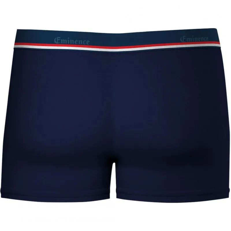 EMINENCE Boxer Homme Coton FAIT EN FRANCE Marine Broderie