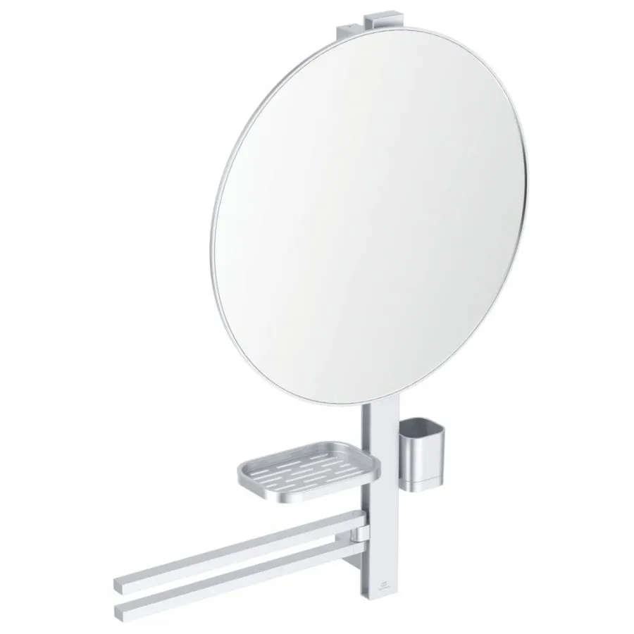Ensemble d'accessoire Beauty Bar 50 Argent brossé | BD587SI