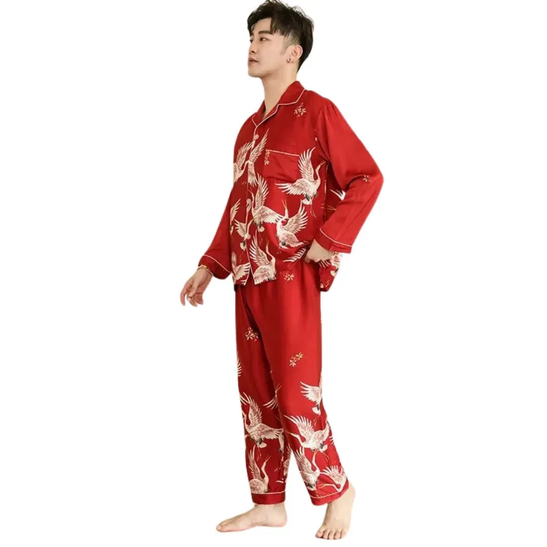 Ensemble de Pyjamas Assortis pour Couple : Confort et légance Garantis