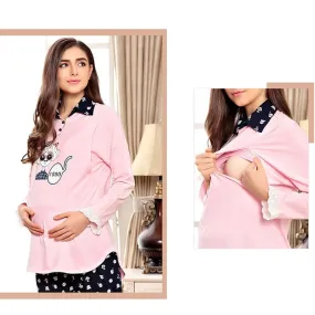 Ensemble de Pyjamas de Maternité à Manches Longues Emotion Moms