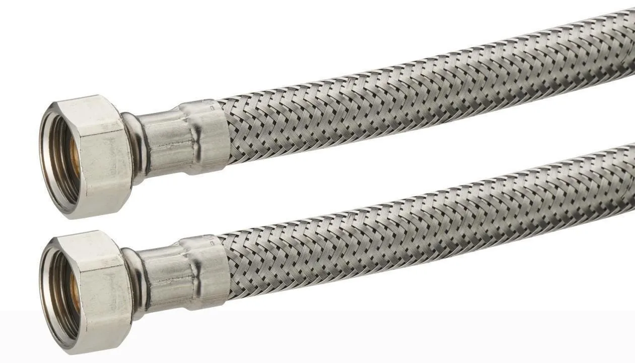 Flexible d'alimentation inox F15x21 L.500mm DN13