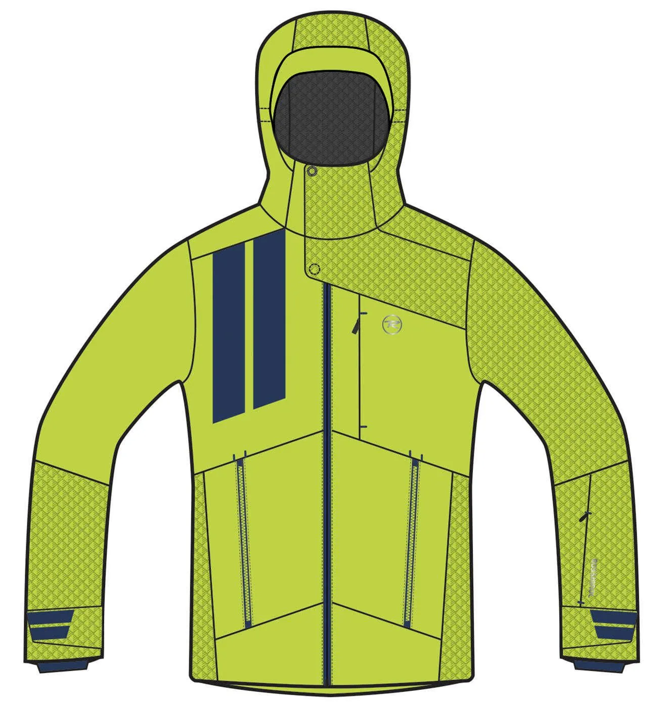 Gate Jkt - Punch Lime