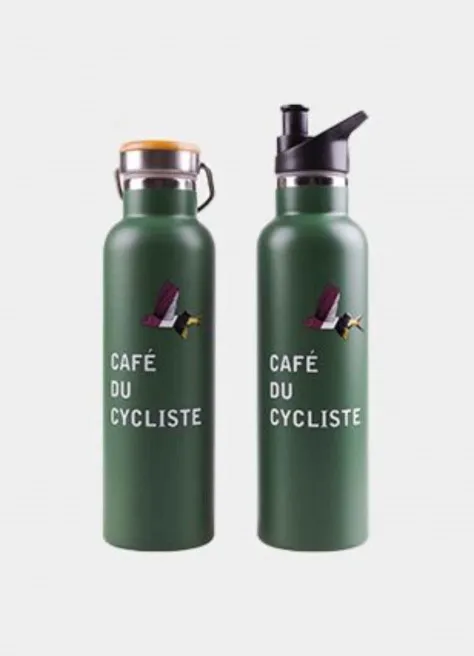 Gourde vélo isotherme - Café du cycliste | JE SUIS À VÉLO