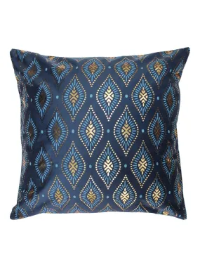 Housse de coussin 40 x 40 cm Sophia - Bleu